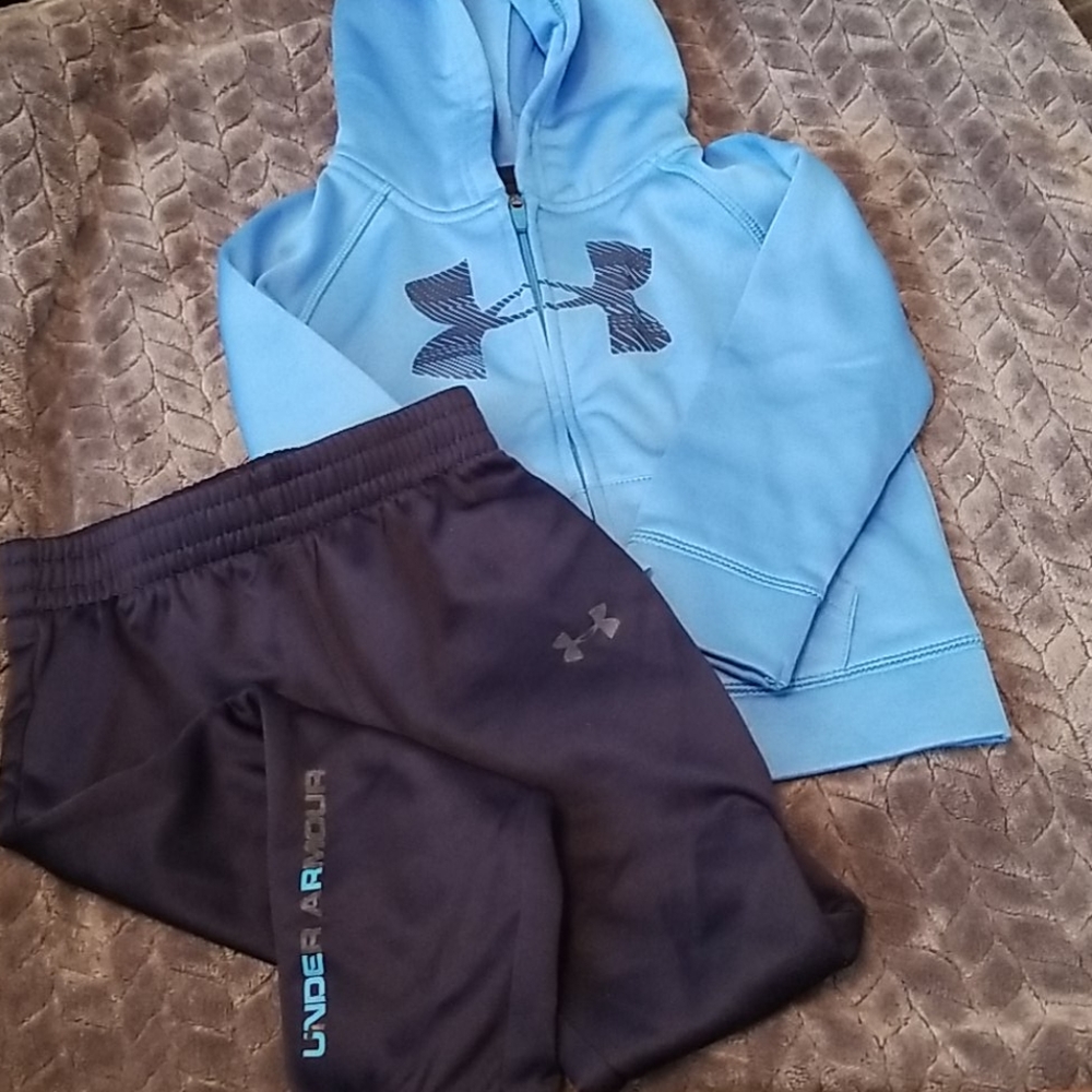 Toddler boy 24 mo under armour tracksuit